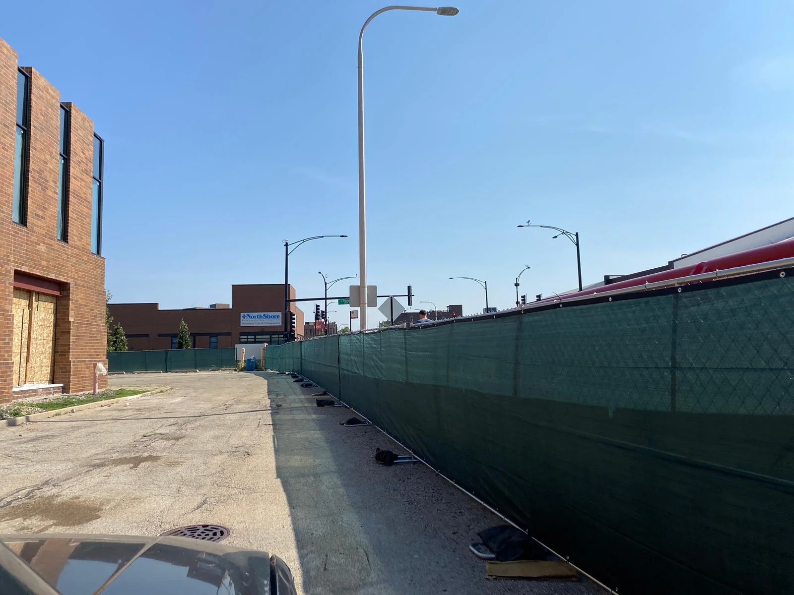 Commercial privacy screen